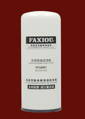 White Spraying DFM Diesel Engine Oil Filter FF5687 M72x2
